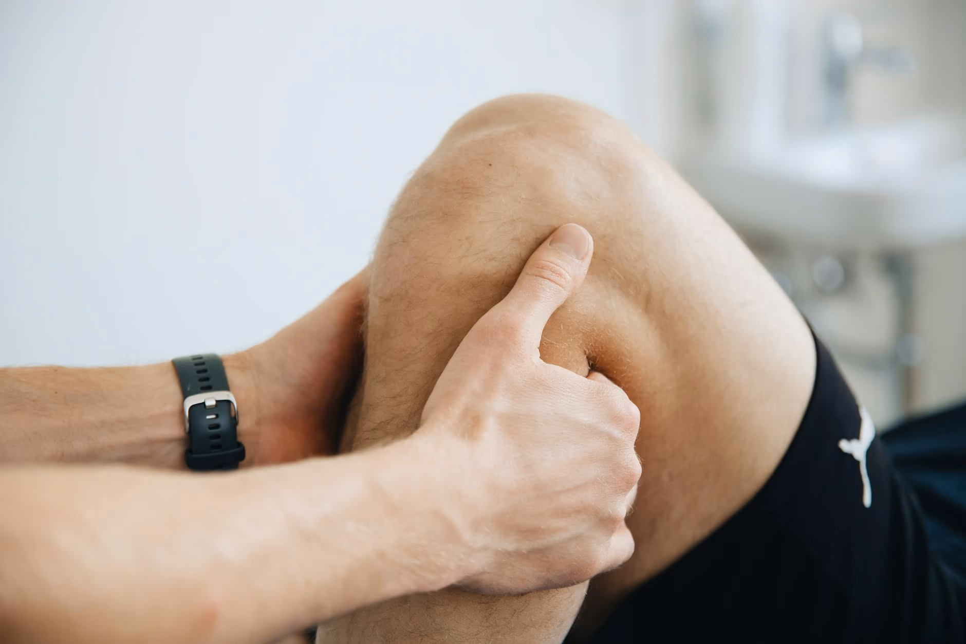 Sportphysiotherapie Kniebehandlung Athlete Innsbruck